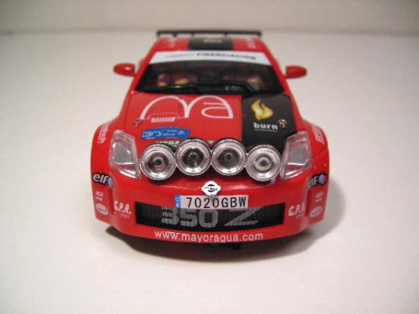 Slot.it CHINESE MADE NISSAN 350Z SLOT CAR IN WORKING ORDER WITH WORKING LIGHTS 
