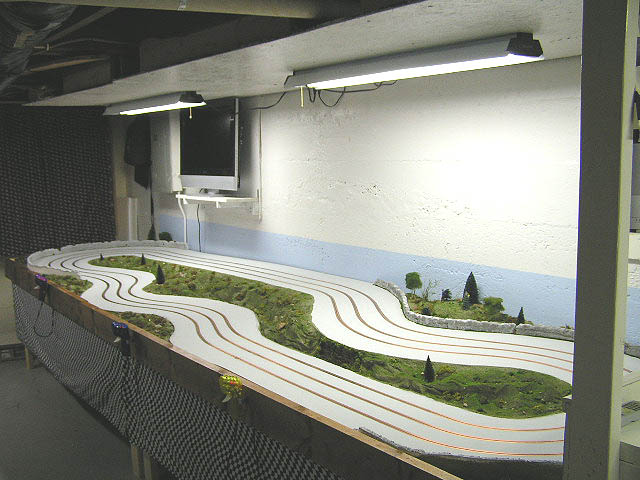 slot car track table