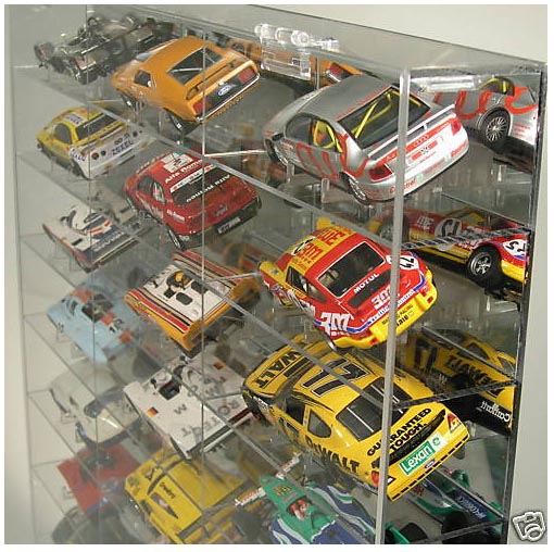 Scalextric display case sales