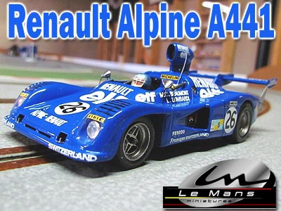 Le Mans Miniatures RENAULT 5 Alpine bleue